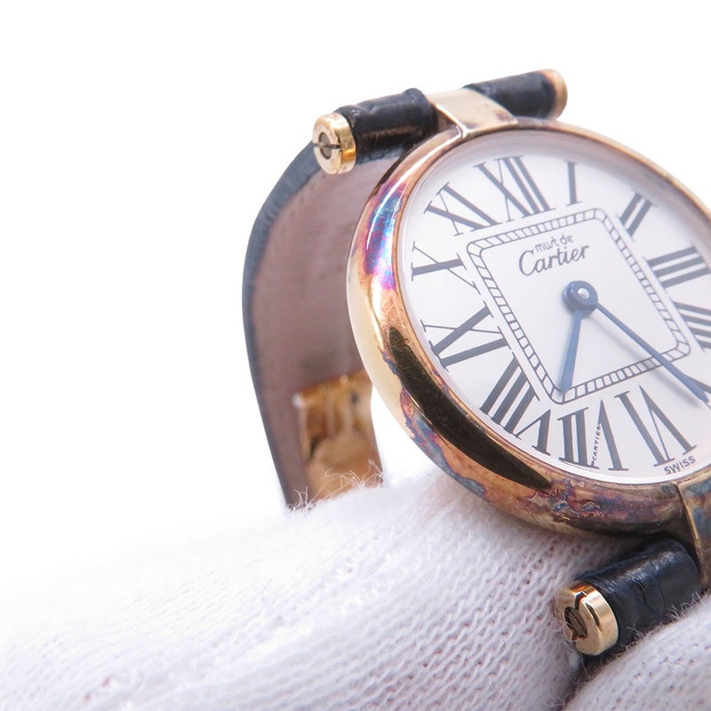 カルティエ マストヴァンドーム SM W1005354 Cartier 腕時計 シルバー文字盤