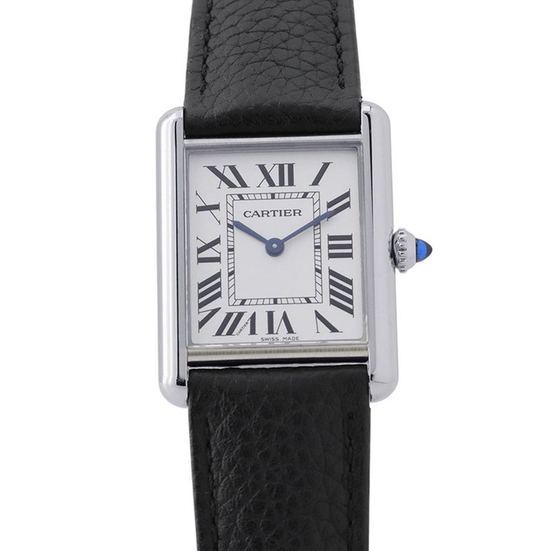 カルティエ タンク マスト LM WSTA0041 Cartier 腕時計 クォーツ シルバー文字盤