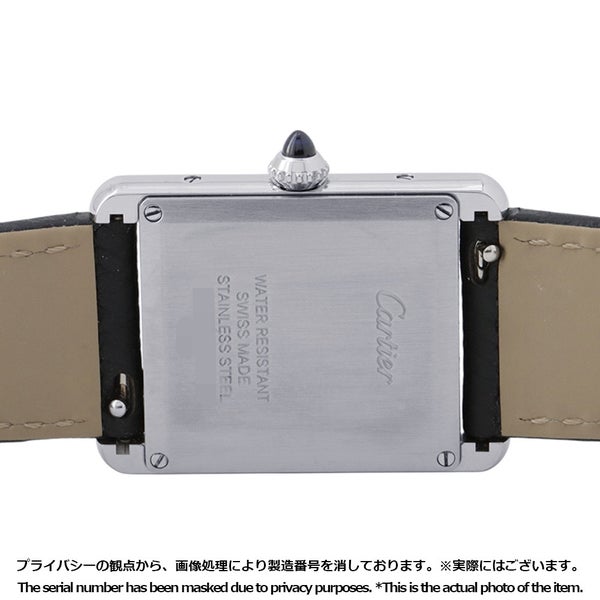 カルティエ タンク マスト LM WSTA0041 Cartier 腕時計 クォーツ シルバー文字盤