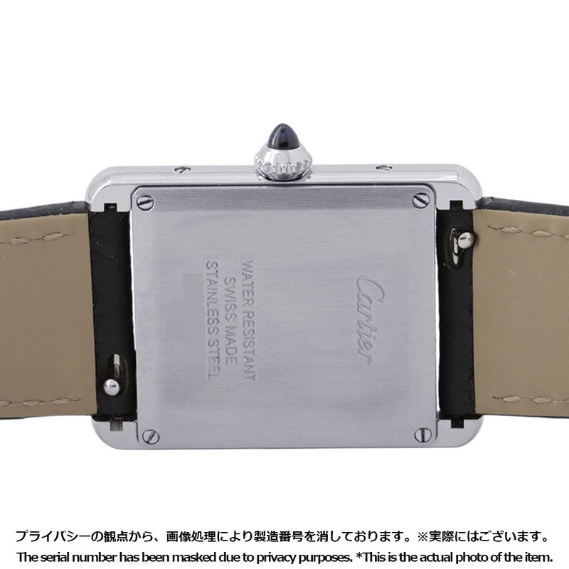 カルティエ タンク マスト LM WSTA0041 Cartier 腕時計 クォーツ シルバー文字盤