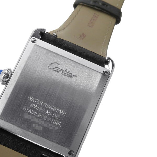 カルティエ タンク マスト LM WSTA0041 Cartier 腕時計 クォーツ シルバー文字盤