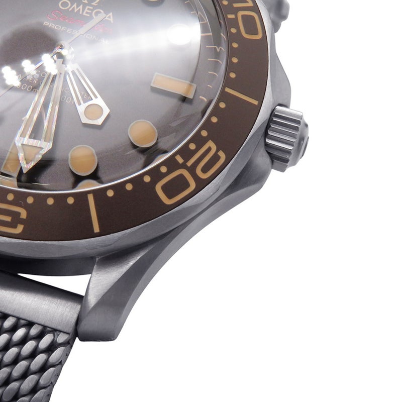 オメガ シーマスター ダイバー300 コーアクシャル マスタークロノメーター 007 210.90.42.20.01.001 ウォッチ ブラウン文字盤