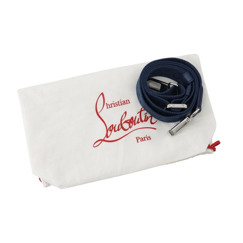 クリスチャン・ルブタン ショルダーウォレット エクスプローラーファンク スタッズ  カーフレザー 3235191 Christian Louboutin 財布 黒