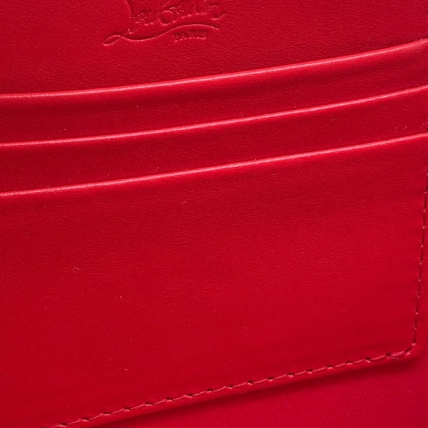 クリスチャン・ルブタン ボディバッグ ルビ ファンク カーフレザー Christian Louboutin メンズ バッグ 黒 白