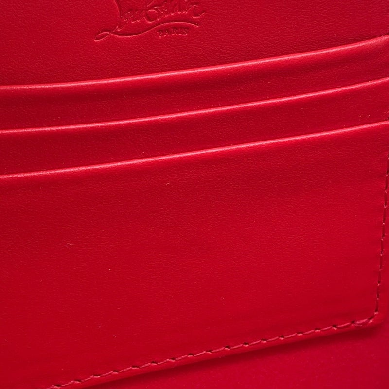クリスチャン・ルブタン ボディバッグ ルビ ファンク カーフレザー Christian Louboutin メンズ バッグ 黒 白
