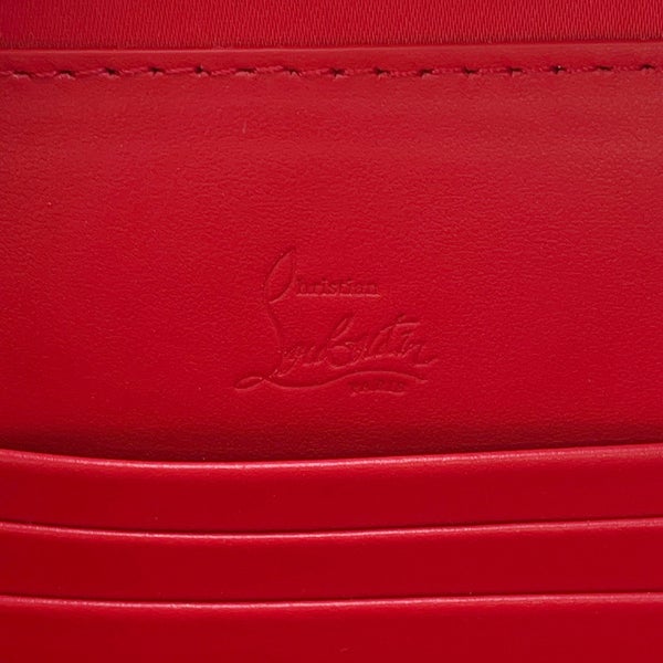 クリスチャン・ルブタン ボディバッグ ルビ ファンク カーフレザー Christian Louboutin メンズ バッグ 黒 白