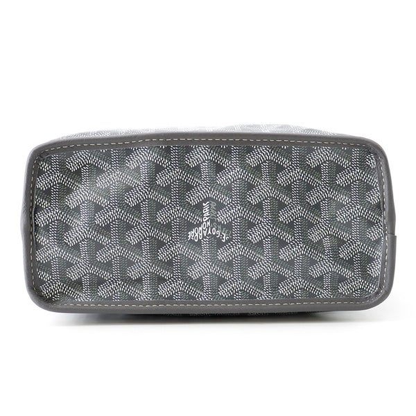 ゴヤール トートバッグ アンジュ ミニ リバーシブル PVC ANJOUSMINCG12TY12P GOYARD ポーチ・クリップ付き 黒