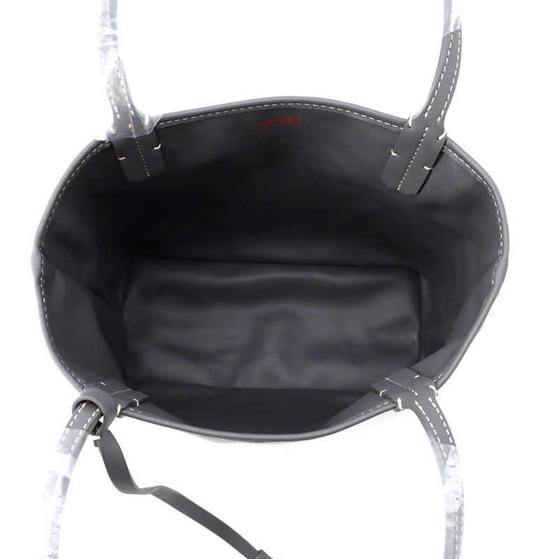 ゴヤール トートバッグ アンジュ ミニ リバーシブル PVC ANJOUSMINCG12TY12P GOYARD ポーチ・クリップ付き 黒