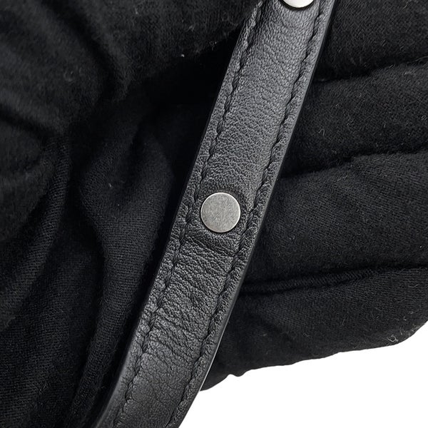 ボッテガヴェネタ ショルダーバッグ ポイント スモール レザー 658476 BOTTEGA VENETA 黒