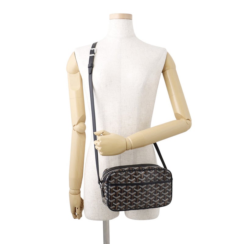 ゴヤール ショルダーバッグ カップヴェールPM PVC レザー CAPVE2PMLTY01CL01P GOYARD 黒