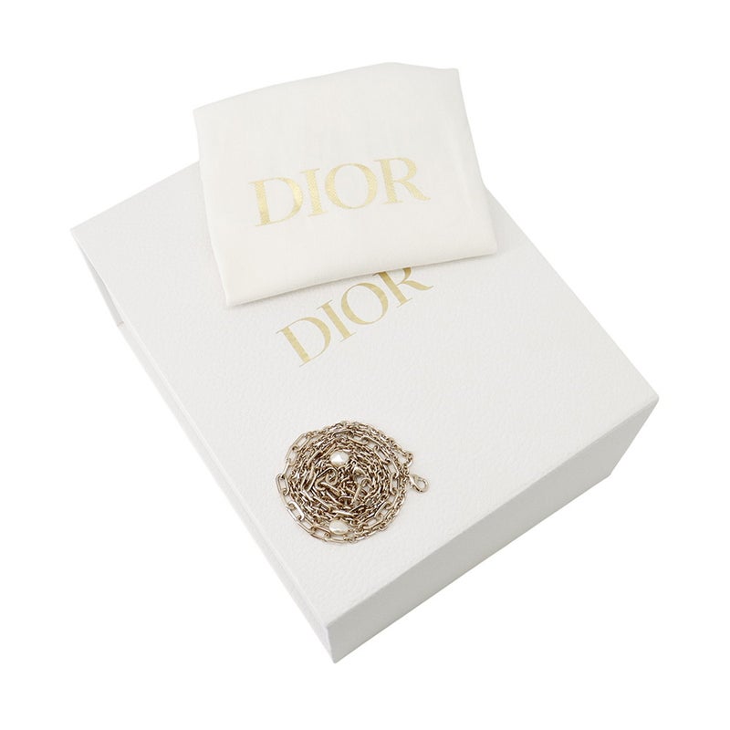 ディオール チェーンショルダーバッグ カナージュ My Dior デイリーチェーンポーチ ラムスキン S0937ONMJ 黒