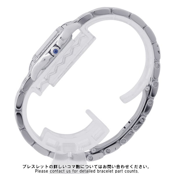 カルティエ パンテール ドゥ カルティエ SM ダイヤベゼル W4PN0007 クォーツ Cartier 腕時計 白文字盤