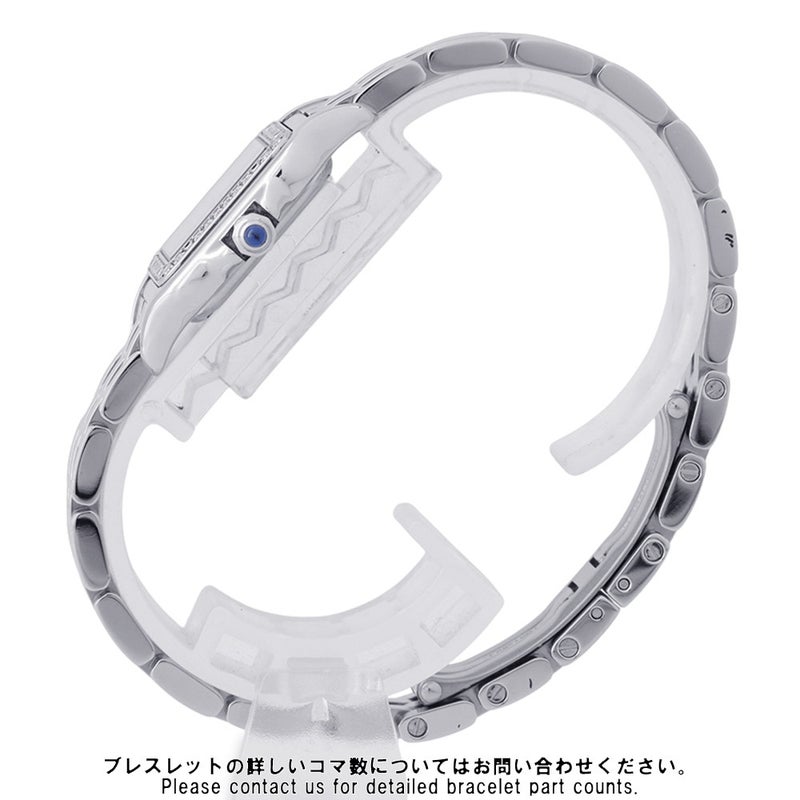 カルティエ パンテール ドゥ カルティエ SM ダイヤベゼル W4PN0007 クォーツ Cartier 腕時計 白文字盤
