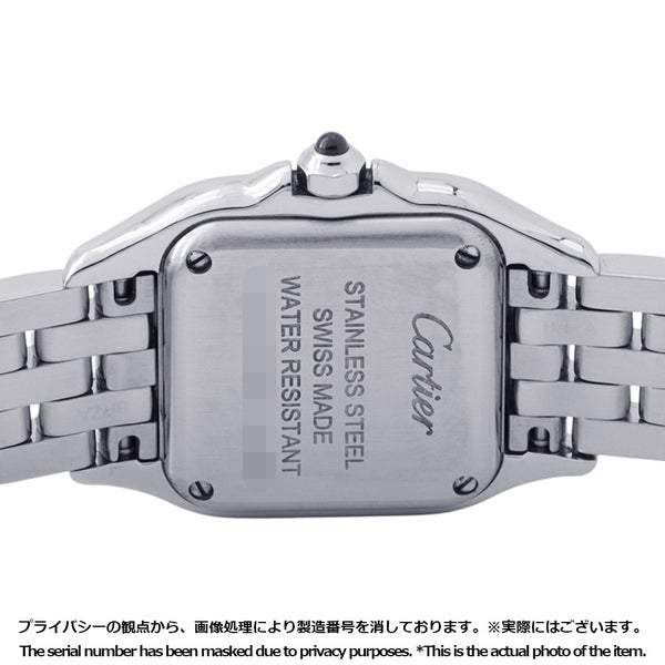 カルティエ パンテール ドゥ カルティエ SM ダイヤベゼル W4PN0007 クォーツ Cartier 腕時計 白文字盤