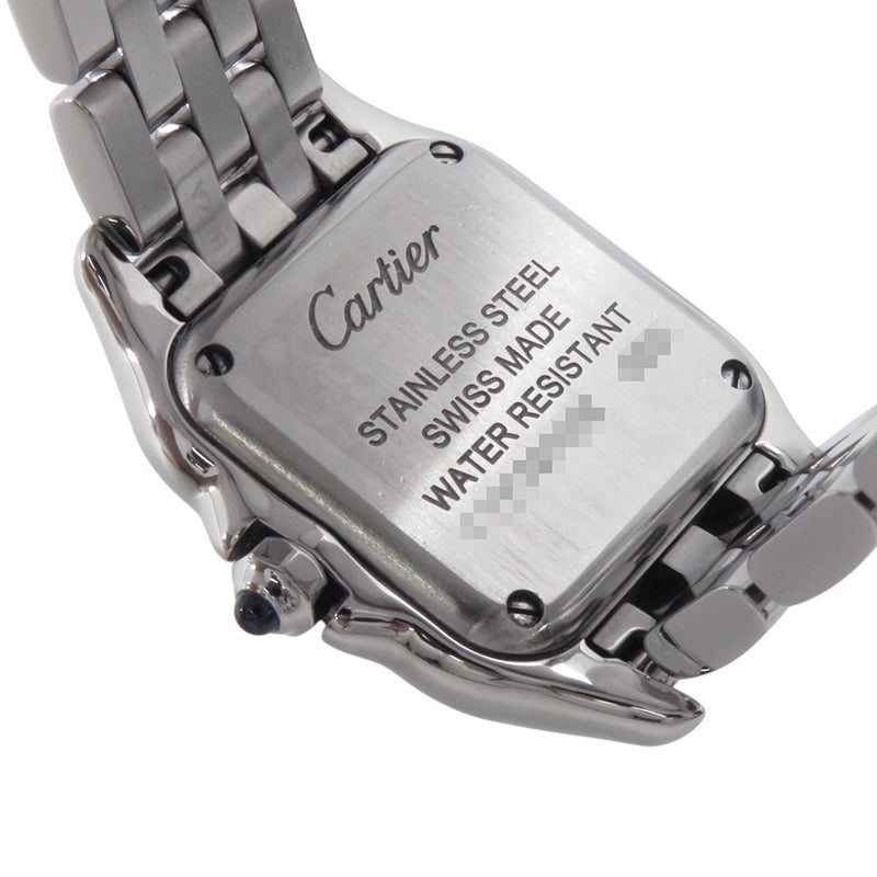カルティエ パンテール ドゥ カルティエ SM ダイヤベゼル W4PN0007 クォーツ Cartier 腕時計 白文字盤