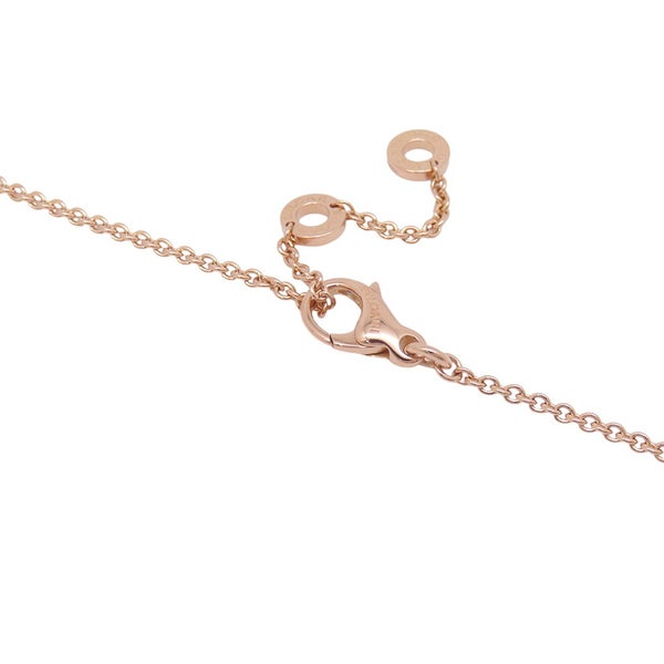 ブルガリ ネックレス ブルガリ・ブルガリ ダイヤモンド 5P 計約0.14ct K18PGピンクゴールド BVLGARI ペンダント
