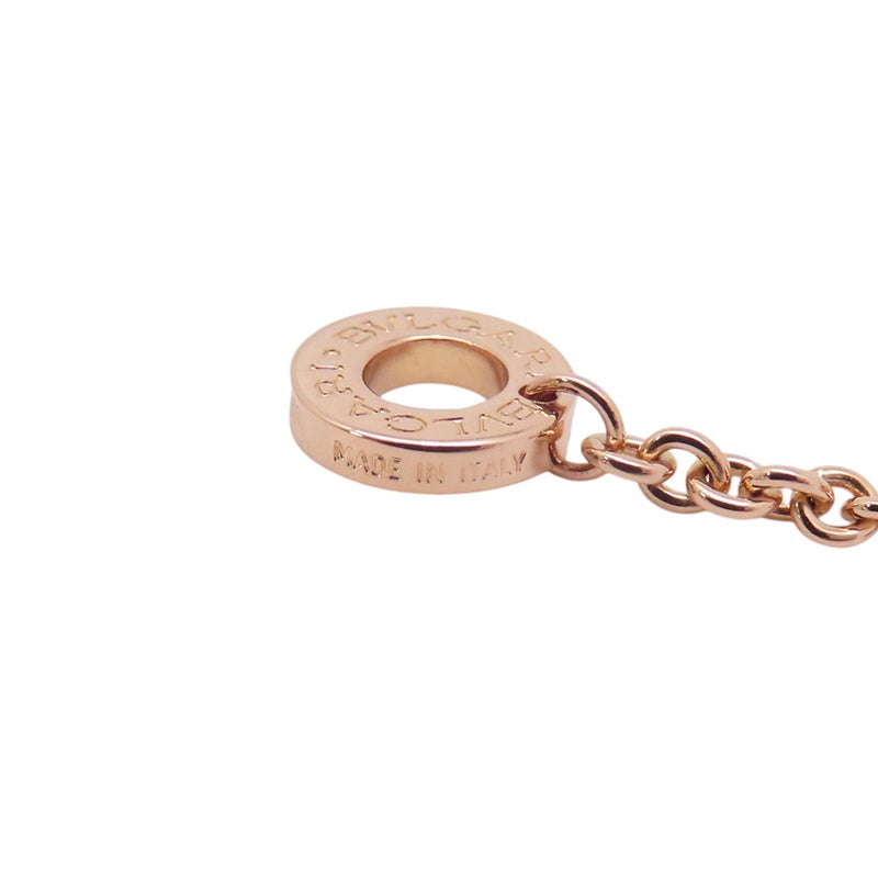 ブルガリ ネックレス ブルガリ・ブルガリ ダイヤモンド 5P 計約0.14ct K18PGピンクゴールド BVLGARI ペンダント