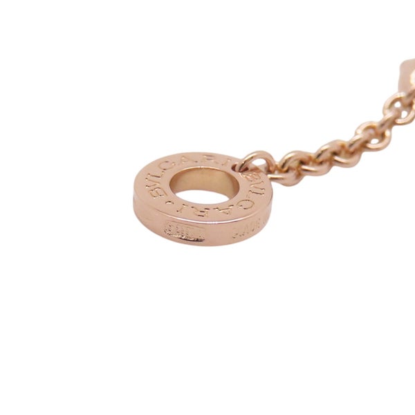 ブルガリ ネックレス ブルガリ・ブルガリ ダイヤモンド 5P 計約0.14ct K18PGピンクゴールド BVLGARI ペンダント