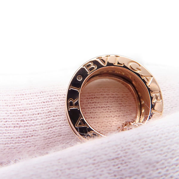 ブルガリ ネックレス ビーゼロワン B-zero1 レジェンド ダイヤモンド K18PGピンクゴールド BVLGARI ペンダント