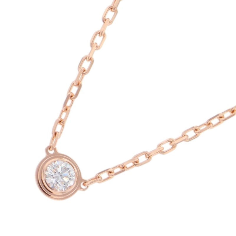 カルティエ ネックレス ダムール SM スモールモデル ダイヤモンド 1P 計0.09ct K18PGピンクゴールド B7215700 Cartier ペンダント