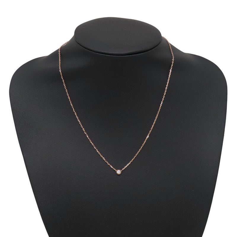 カルティエ ネックレス ダムール SM スモールモデル ダイヤモンド 1P 計0.09ct K18PGピンクゴールド B7215700 Cartier ペンダント