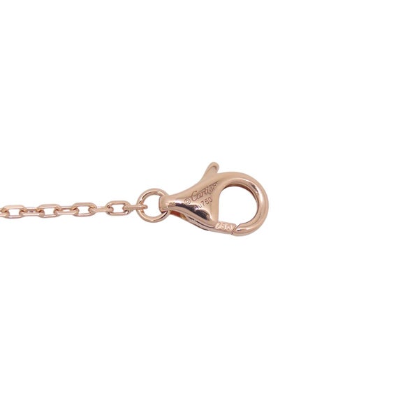 カルティエ ネックレス ダムール SM スモールモデル ダイヤモンド 1P 計0.09ct K18PGピンクゴールド B7215700 Cartier ペンダント