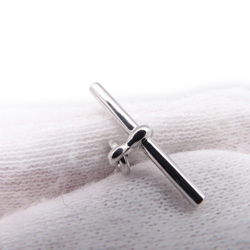 エルメス ブレスレット ニュー ファランドール ダイヤモンド 48P 計0.45ct K18WGホワイトゴールド サイズSH HERMES New Farandole