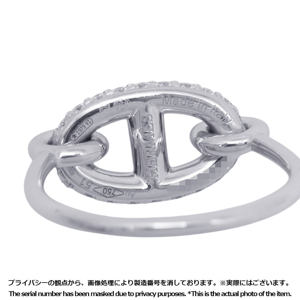 エルメス リング ニュー ファランドール ダイヤモンド 48P 計0.45ct