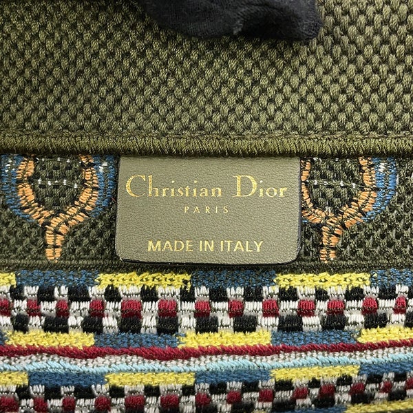 ディオール トートバッグ ボタニカル柄 ブックトート ラージ キャンバス M1286ZJOV Christian Dior