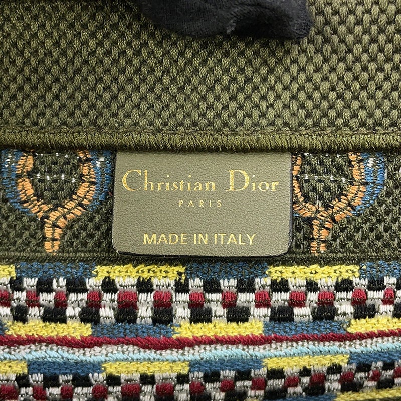 ディオール トートバッグ ボタニカル柄 ブックトート ラージ キャンバス M1286ZJOV Christian Dior