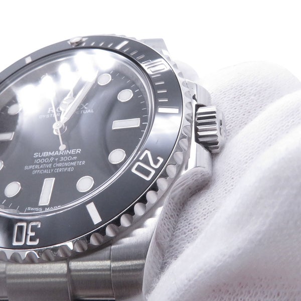 ロレックス サブマリーナ ノンデイト ランダムシリアル ルーレット 114060 ROLEX 腕時計 ウォッチ 黒文字盤