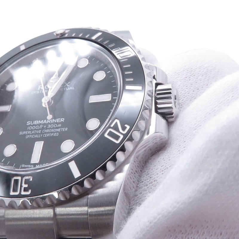 ロレックス サブマリーナ ノンデイト ランダムシリアル ルーレット 114060 ROLEX 腕時計 ウォッチ 黒文字盤