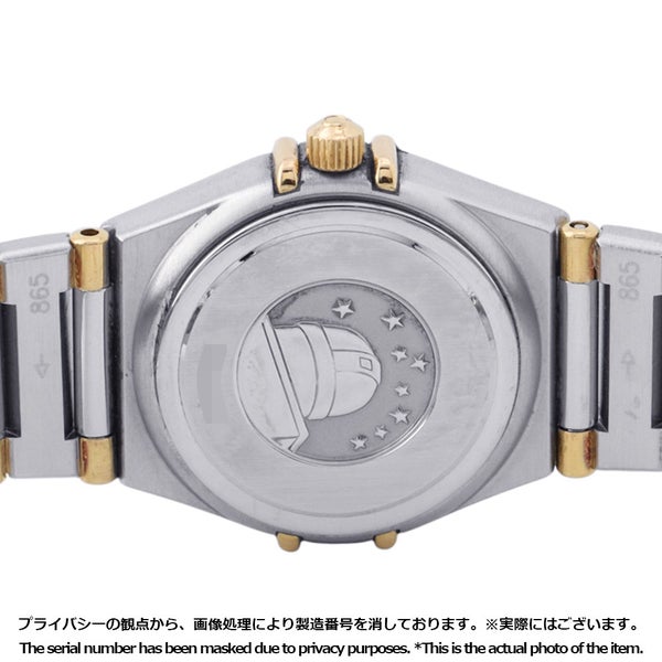 オメガ コンステレーション SS/K18YGイエローゴールド ダイヤベゼル 1267.30 OMEGA 腕時計 ウォッチ クォーツ 白文字盤