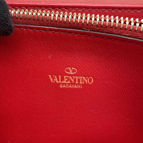 ヴァレンティノ・ガラヴァーニ 長財布 スタッズ ハートロングウォレット PW0P0P00QVX VALENTINO 財布