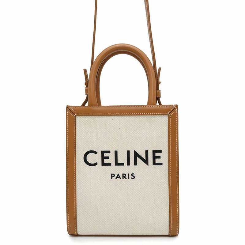 セリーヌ ハンドバッグ バーティカルカバ ミニ ロゴ 193302 CELINE 2way