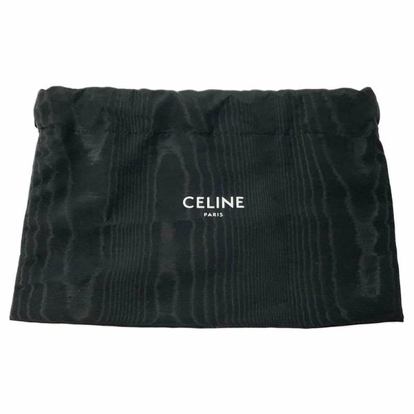 セリーヌ チェーンショルダーバッグ トリオンフ チェーンクラッチ 10E382 CELINE ポーチ ブラウン