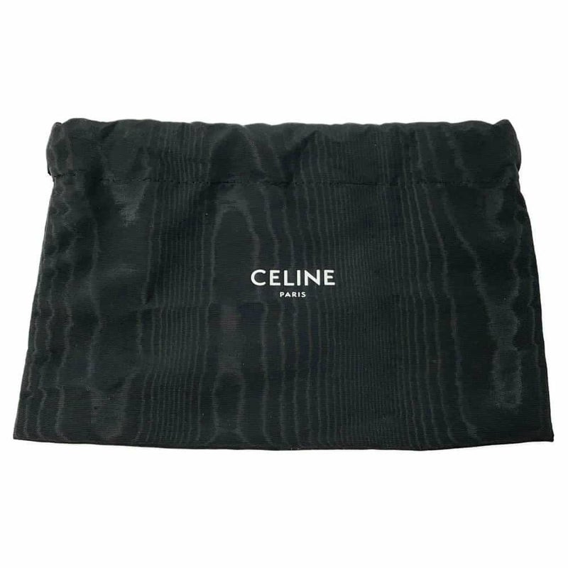 セリーヌ チェーンショルダーバッグ トリオンフ チェーンクラッチ 10E382 CELINE ポーチ ブラウン