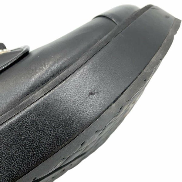 シャネル ショートブーツ ココマーク レースアップ パテント フェイクパール レディースサイズ37 1/2C G33169 靴 黒