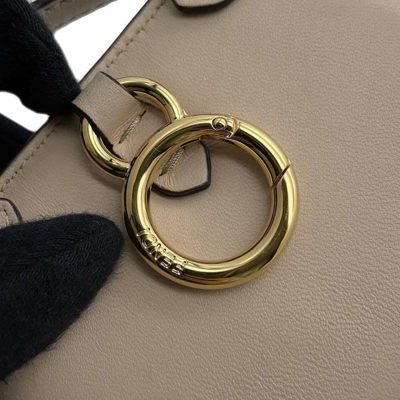 フェンディ チェーンショルダーポーチ ナノピーカブー レザー 7AR993 FENDI ポシェット バッグチャーム