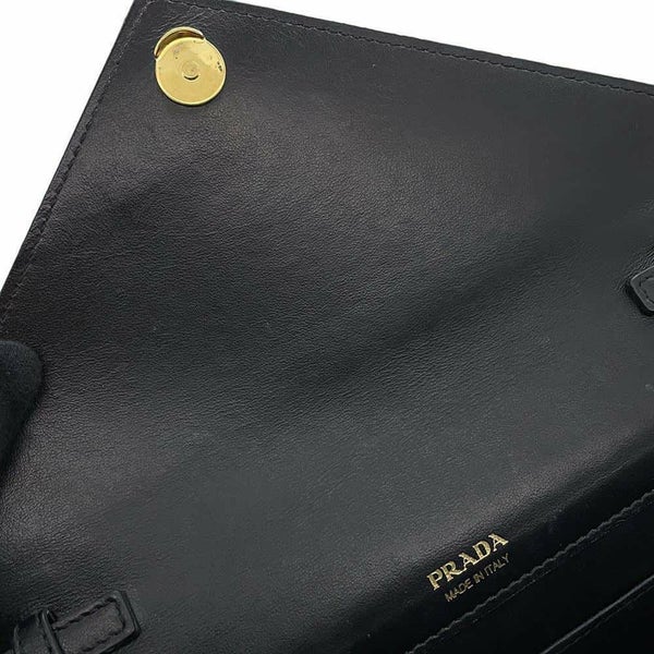 プラダ ショルダーバッグ サフィアーノレザー 1BP020 PRADA バッグ 黒