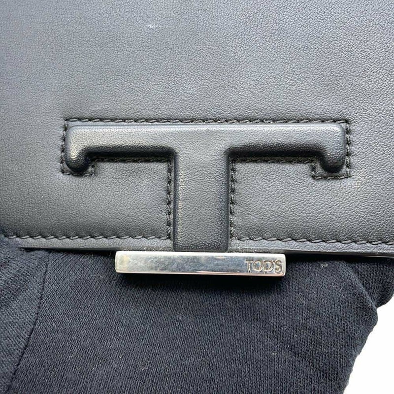 トッズ ショルダーバッグ Tタイムレス XBMTSIC0100RLXB999 TOD'S バッグ 黒