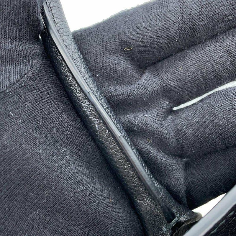 ブルガリ ハンドバッグ アルバ レザー BVLGARI 2wayショルダーバッグ 黒 白