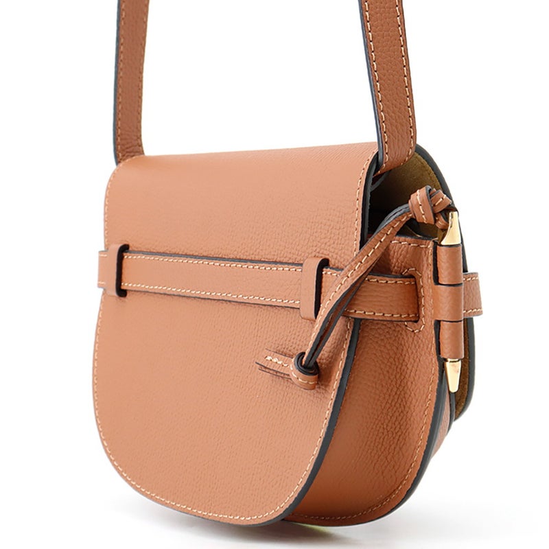 ロエべ ショルダーバッグ ゲート デュアル ミニ レザー A650N46X02 LOEWE ブラウン