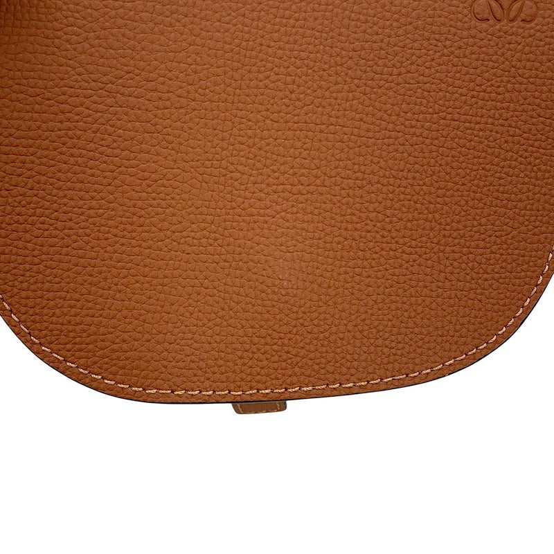 ロエべ ショルダーバッグ ゲート デュアル ミニ レザー A650N46X02 LOEWE ブラウン