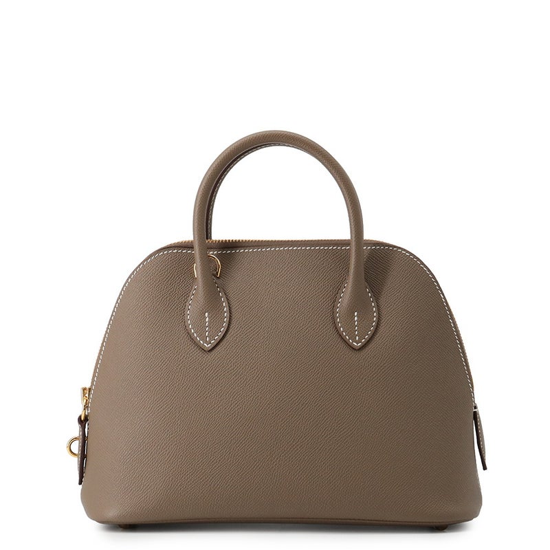 エルメス ボリード1923 25 エトゥープ/ゴールド金具 エプソン W刻印 HERMES ２wayショルダー