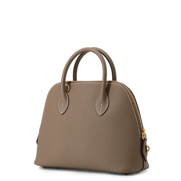エルメス ボリード1923 25 エトゥープ/ゴールド金具 エプソン W刻印 HERMES ２wayショルダー