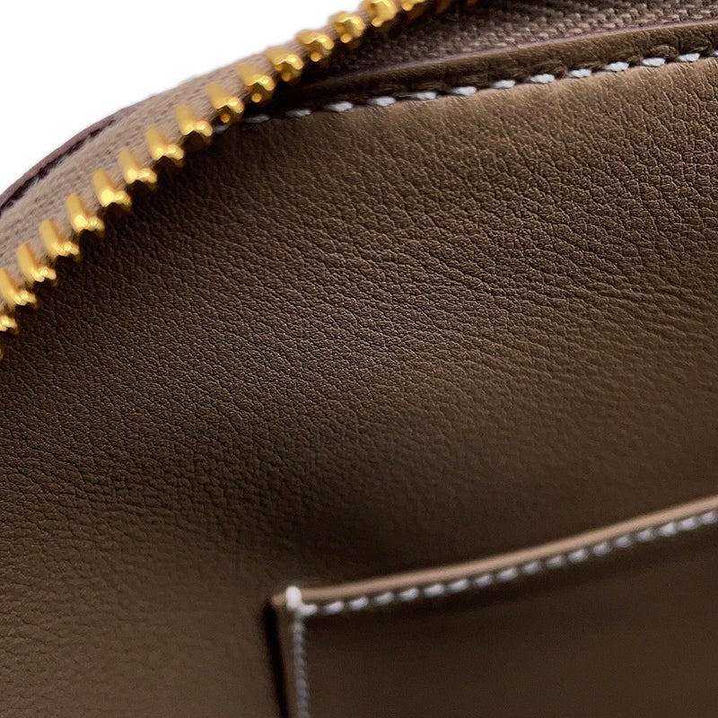エルメス ボリード1923 25 エトゥープ/ゴールド金具 エプソン W刻印 HERMES ２wayショルダー