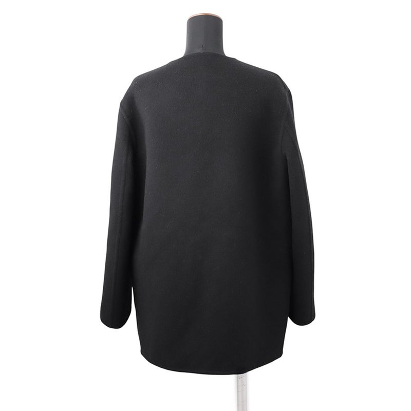 グッチ ジャケット リバーシブル ウールシルク レディースサイズ36 840657 GUCCI アウター 黒