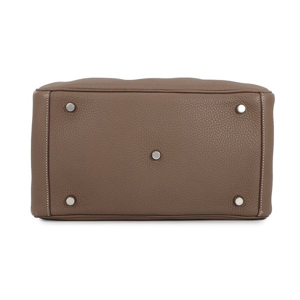 エルメス ハンドバッグ リンディ30  エトゥープ/シルバー金具 トリヨンクレマンス Y刻印 HERMES 2way