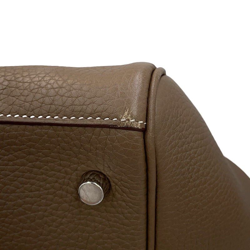 エルメス ハンドバッグ リンディ30  エトゥープ/シルバー金具 トリヨンクレマンス Y刻印 HERMES 2way